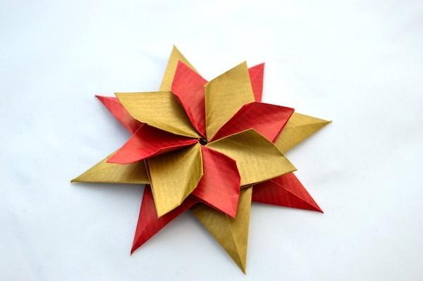 joulutähti origami jouluideoita paperista