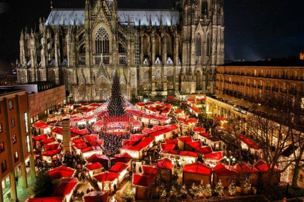joululoma Saksassa Kölnin joulumarkkinat