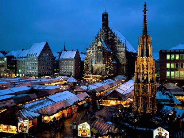 joululoma Saksassa Nürnbergin joulumarkkinat