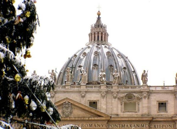joululoma lasten kanssa rooma italia vatican st pater