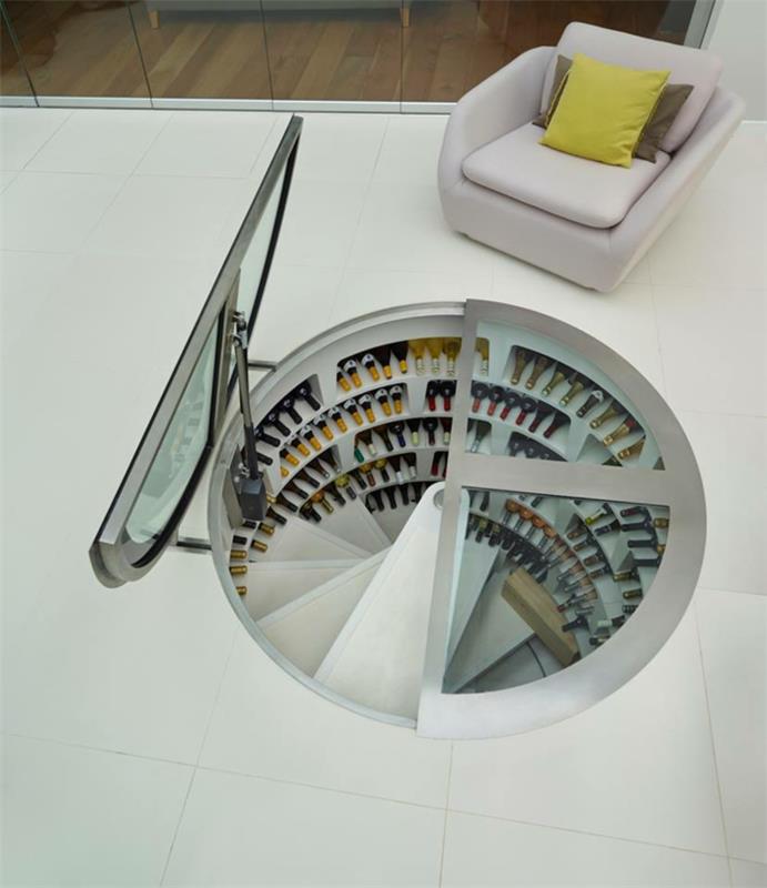 viinivarasto viinikellari viinivarasto moderni muotoilu