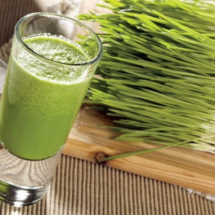 wheatgrass pick-me-up resepti vihreät smoothiet