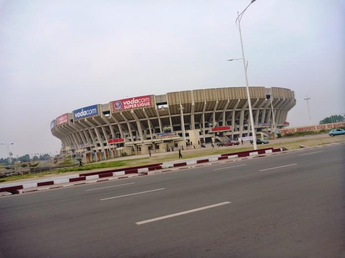 maailmanmatkailu afrikka congo kinshasan pääkaupungin stadion