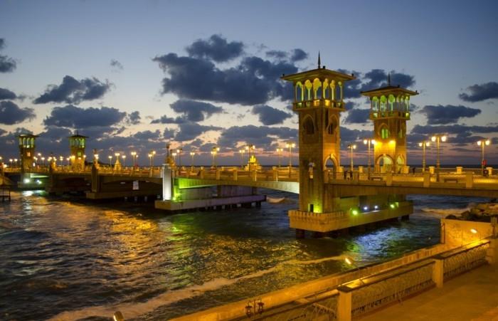 maailmanmatkailu alexandria egypti merisilta
