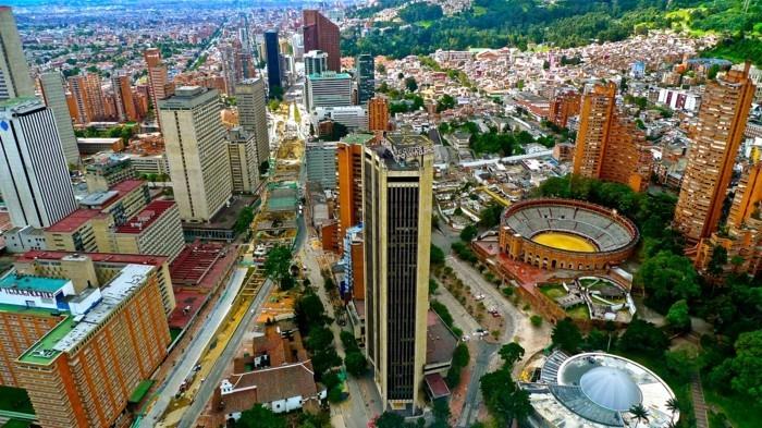 maailmanmatka Bogota Kolumbia pääkaupunki