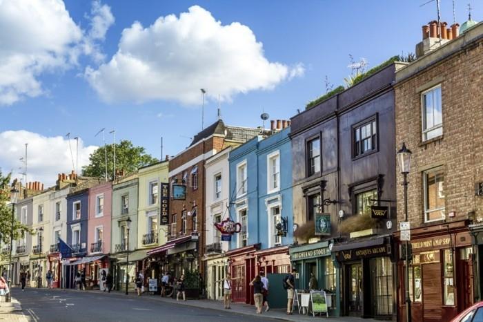 maailmanmatkailu lontoo englanti pääkaupunkikierros mitään mäki portobello road