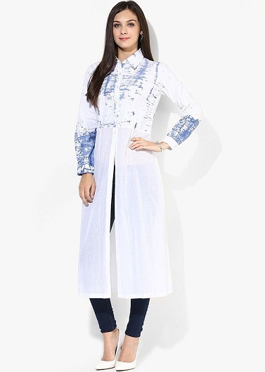Casual lange ærmer Kurta
