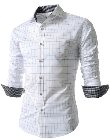 Enkel formel hvid skjorte
