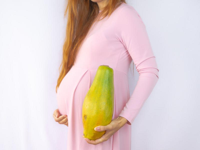 papaya og graviditet