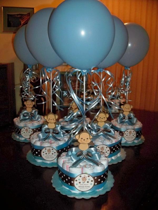 vaippa kakku tinker vauva lahjat syntymä ilmapallot sininen