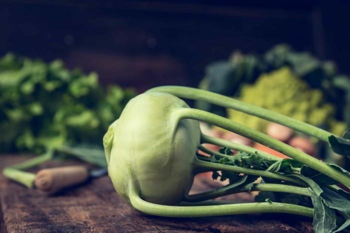 talvi vihannekset kohlrabi