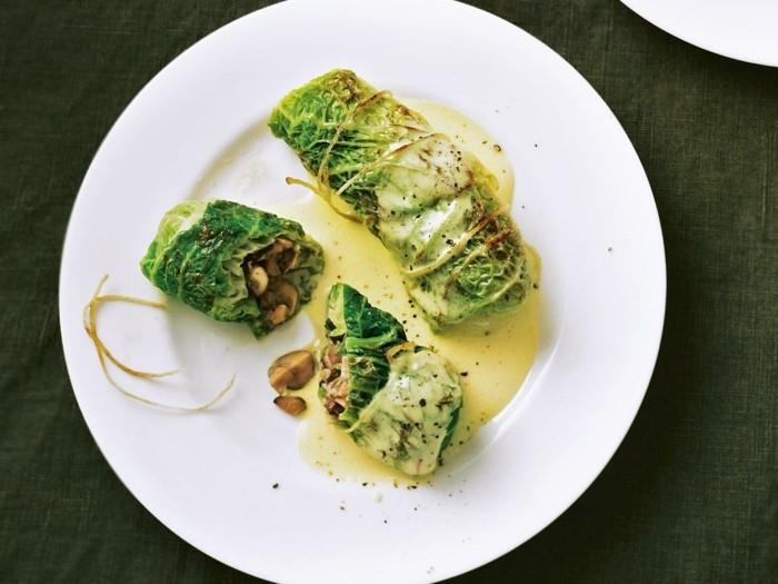 talvi vihannekset savoy kaali rollladen