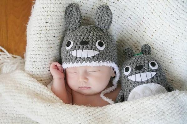 talvihatut vauvan totoro -hattu