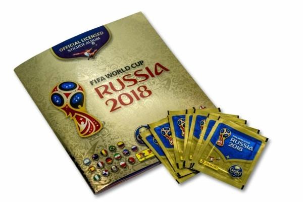 World Cup 2018 venäjän trendit tarra -albumi
