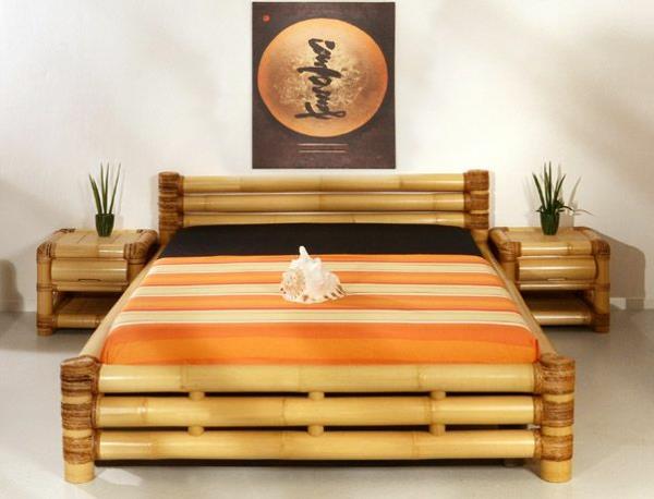 bambu huonekalut koristelu bambu puu makuuhuone
