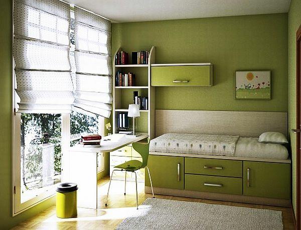 nuorisohuoneen suunnittelu vihreän seinän suunnittelupöytä
