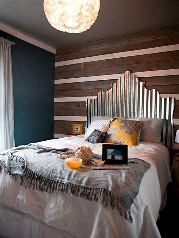 Koti -ideoita tehdä itsellesi sängynpäätyinen makuuhuone