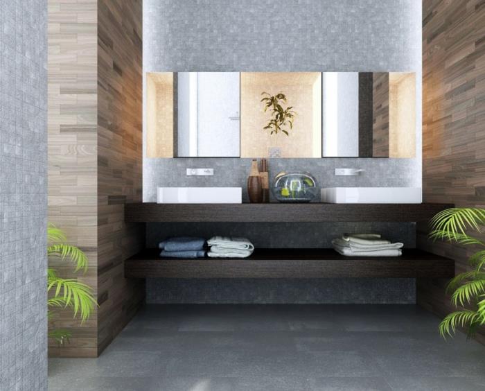 asunto sisustaa kylpyhuoneen harmaat kylpyhuoneen laatat