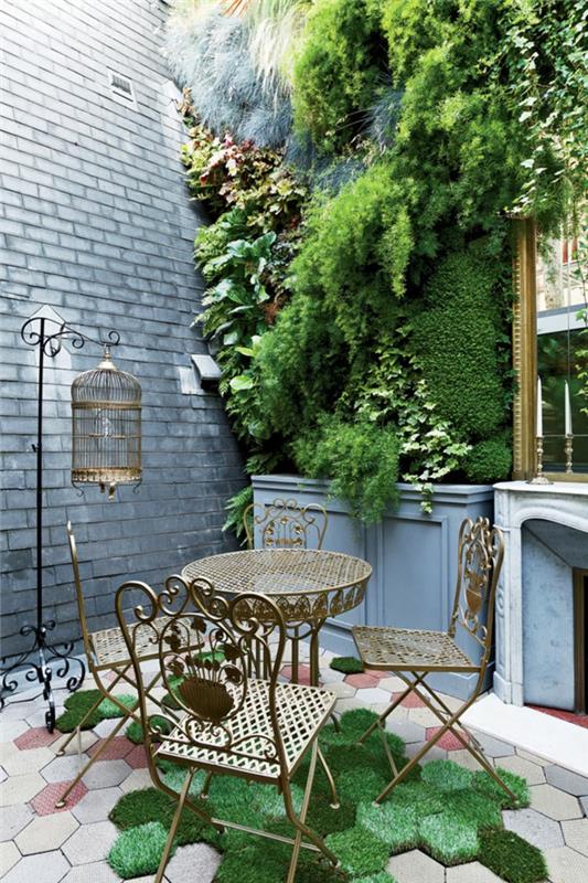 sisustaa asunto madeleine paris design ulkoalue