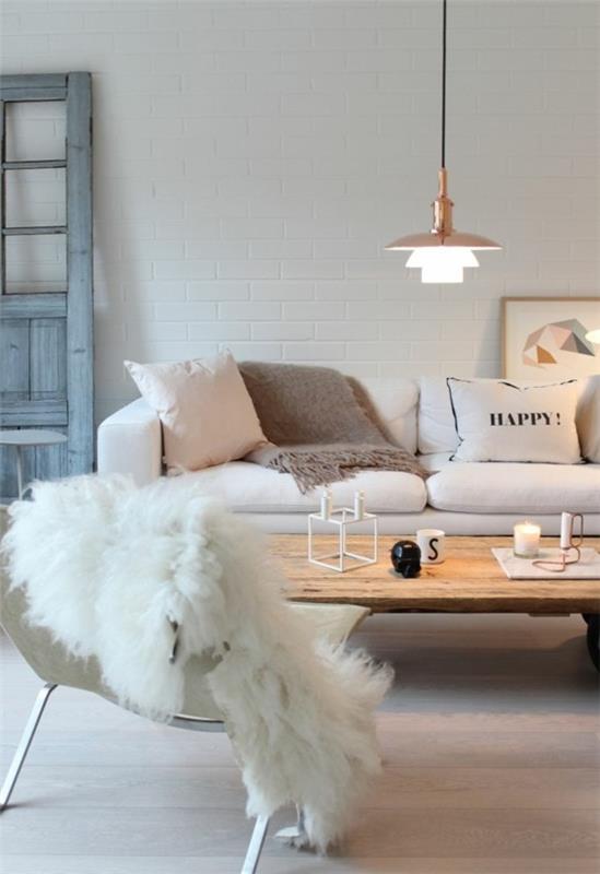 olohuoneen sisustusideoita kuvia design turkispäällinen