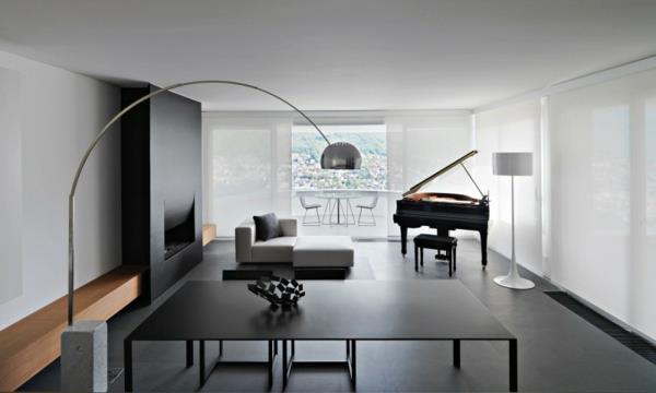 minimalistinen olohuone