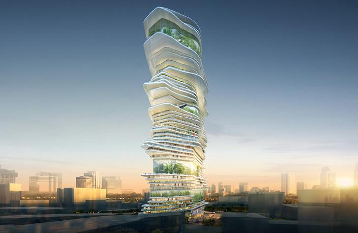 pilvenpiirtäjä arkkitehtuuri tulevaisuuden modernit rakennukset lontoo