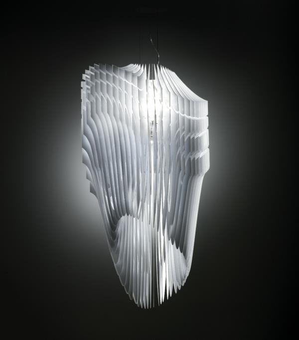 zaha hadid riippuvalaisimet avia white