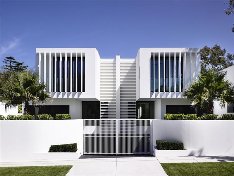 nykyaikainen arkkitehtuuri modernit talot